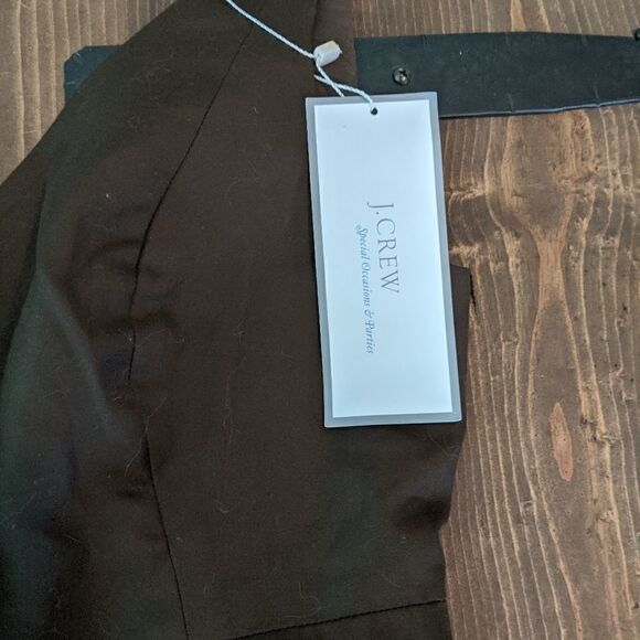 J. Crew chocolate brown special occasion dress 8 - Picture 2 of 4